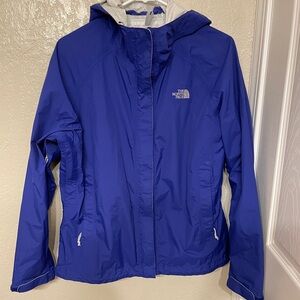 The North Face Purple Hyvent DT Rain Jacket Coat Campcore Gorpcore Outdoorsy LG